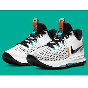 Nike Air LeBron Witness V 5 Black White Clear Jade Teal “Miami” Basketball NWOT